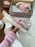 Imagem do Vans Knu Skool rosa e cinza
