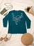Remera Pintada "Remolino" T. Especial de ITY (Modal C/ Seda) Art. 1105 - comprar online