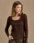 Blusa Canelada Manga Longa - comprar online