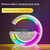 Caixa de Som G-Speaker Luminária Bluetooth Inteligente Carregador Sem Fio Led Luz Rgb Caxinha na internet