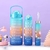 Kit 3 Garrafas Agua Squeeze Galão Com Adesivos Lembretes beber Agua Fitness Motivacional - MULTICOISAS