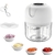 Mini Processador Elétrico Moedor Carne Vegetais Alho Fruta Amendoim Recarregável USB 250ml - MULTICOISAS