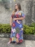 Vestido longo estampado - Tamanho único (38-48) - comprar online