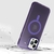 Case TEKKU Matte para iPhone 15 Trans Violeta compatible con MagSafe en internet