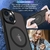 Imagen de Case TEKKU Matte Style para iPhone 15 Trans Negra compatible con MagSafe