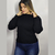 Blusa em Tricô Modal Trama Detalhes Bolinhas - Moda Jeans Feminina: Loja Online de Jeans de Qualidade para Mulheres | VANILLA MODA JEANS