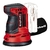 Lijadora roto orbital inalámbrica Einhell Expert TE-RS 18 Li con sistema velcro roja 18V
