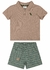Conjunto Polo piquet bege - comprar online