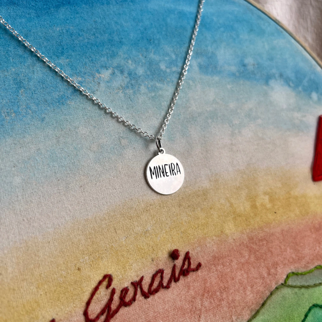 Colar/Pingente Mineira