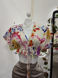 Blusa print colores M