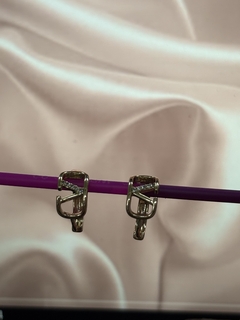 Pendientes LV oro laminado