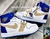 Tenis Retro 1 Blanco Azul Oro Vegeta Dragon Ball Z Mayoreo X 6 Pares en internet