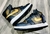 Tenis Retro 1 Azul Oro Vegeta Dragon Ball Z Mayoreo X 6 Pares