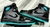 Imagen de Tenis Retro1 Negro Turqueza Unisex