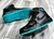 Tenis Retro1 Negro Turqueza Unisex - CS Moda&Estilo