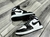Tenis Retro 1 Negro Blanco Kids Mayoreo X 6 Pares - comprar en línea