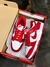Tenis Dunk Rojo Blanco Unisex en internet
