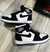 Tenis Retro 1 Negro Blanco Kids Panda