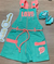 Macaquito Petit Cherie Love Laranja e Verde - CIRANDA MODA INFANTIL