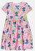 Vestido Momi Stitch Estampado - CIRANDA MODA INFANTIL