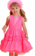 Vestido Petit Cherie Festa Rosa Tule na internet