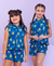 Conjunto CRD Minions Azul Estampado - loja online