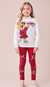 Conjunto Momi Ursinhos com Strass Calça Legging - comprar online