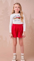 Conjunto Momi Vermelho Ursos Fashion Momi - loja online