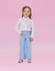 Camisa Petit Cherie Bordada Corações - comprar online