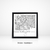 Mapas de Ciudades Enmarcado - Ciudades de México - eternial