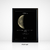 Mapa Lunar Enmarcado