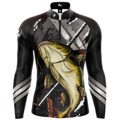 Camiseta Camisa Blusa Pesca Pirarara Dark Com Proteção Uv50+ - comprar online