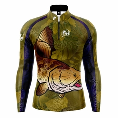 Camiseta Camisa Blusa Pesca Peixe Traíra Com Proteção Uv50+ - comprar online