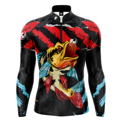 Camiseta Camisa Blusa Pesca Peixe Tucunaré Com Proteção Uv50+ - comprar online