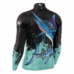 Camiseta Camisa Blusa Pesca Peixe Marlin Com Proteção Uv50+ - Koi Fishing Wear