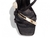 Sandália preta feminina - comprar online