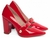 Scarpin verniz - zapassos kalçados 