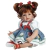 Boneca Bebê Reborn Adora Daisy Delight Menina Realista Corpo de Pano 50cm 1296