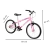 Bicicleta Aro 20 Folk Rosa com Roxo 10467 - Verden - loja online