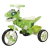 Triciclo Infantil Dinossauro DM Toys DMT6922 com Luzes, Sons, Músicas e Cestinha