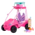 Carrinho Barbie Praia Buggy com Acessórios e Cooler Rosa Mattel