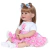 Boneca Bebê Reborn Adora Candy Menina Corpo de Pano Realista 24090 – Delicada e Macia - Real Center
