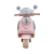 Moto Elétrica Infantil Scooter Bella T3 6V Rosa Bang Toys com Bluetooth, USB e LED - comprar online