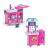 Kit Cozinha Completa Lavanderia Lava E Passa 2 Em 1 - Magic Toys