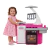 Cozinha Infantil de Brinquedo Classic Rosa - Cotiplás - comprar online