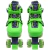 Patins Roller 4 Rodas com Rodas Brilhantes Ajustável 31 ao 34 Unissex – Unik Toys na internet