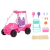 Carrinho Barbie Praia Buggy com Acessórios e Cooler Rosa Mattel na internet