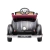 Carrinho Elétrico Infantil Audi Horch 930V Bordô 12V com Controle Remoto 2.4G, Portas, Luz e Som – Belfix