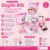 Boneca Bebê Reborn Daylin 818 Realista 50cm Corpo Macio com Acessórios