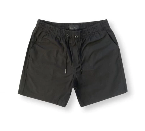 Shorts ONDAS E TRILHAS Dybala preto tactel REF. 325091538 - comprar online